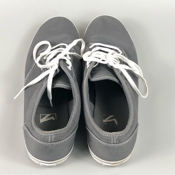 Vans Women’s Low Top Gray Sneakers Size 10 - Picture 9 of 12